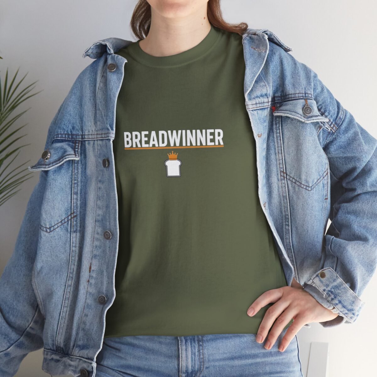 Breadwinner T-Shirt – Funny Work Humor Graphic Tee (Unisex)