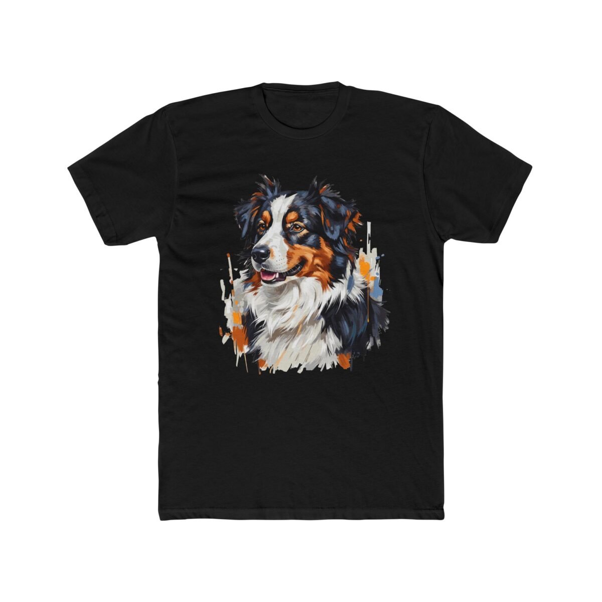 Australian Shepherd T-Shirt – Dog Lover Pet Portrait Tee (Unisex)