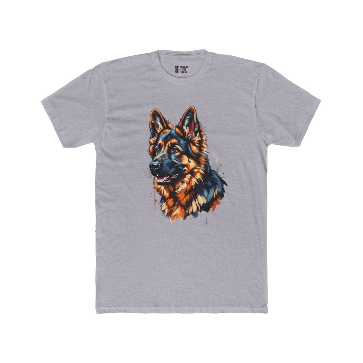 German Shepherd T-Shirt – Dog Lover Pet Portrait Tee (Unisex)