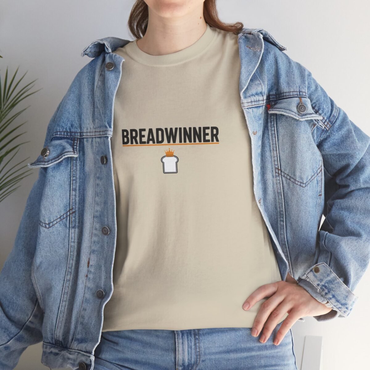 Breadwinner T-Shirt – Funny Work Humor Graphic Tee (Unisex)