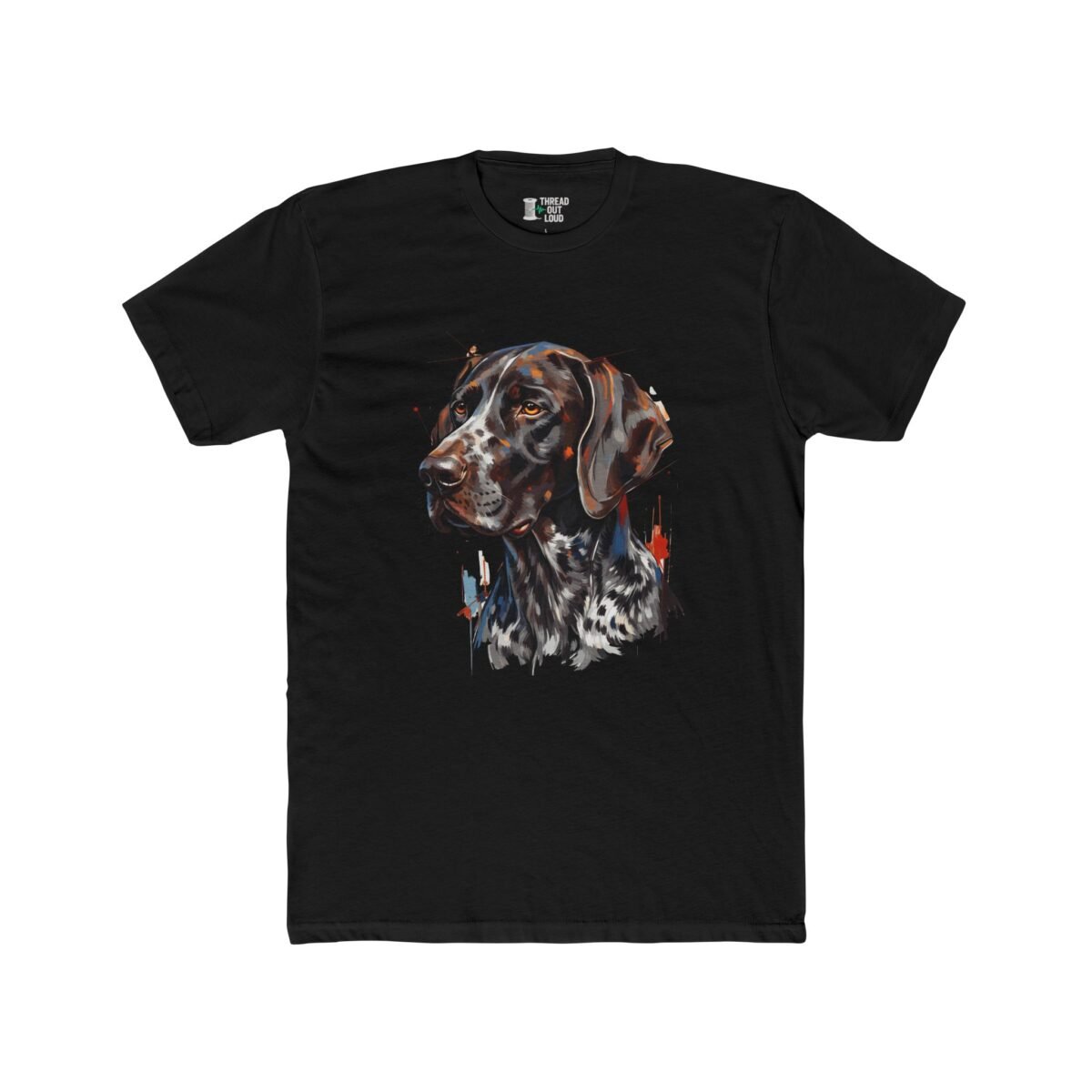 German Shorthaired Pointer T-Shirt – GSP Dog Lover Pet Portrait Tee (Unisex)