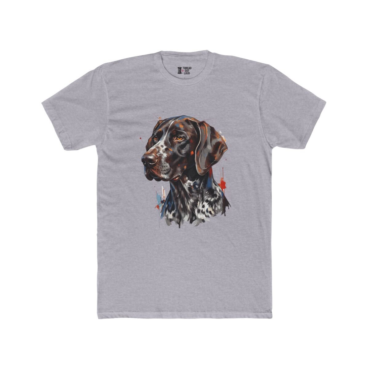 German Shorthaired Pointer T-Shirt – GSP Dog Lover Pet Portrait Tee (Unisex)