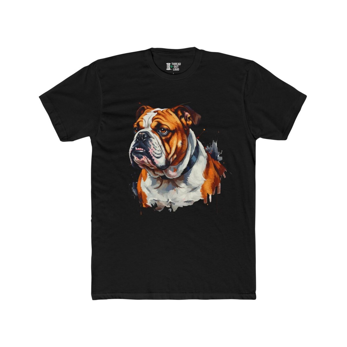 English Bulldog T-Shirt – Dog Lover Pet Portrait Tee (Unisex)