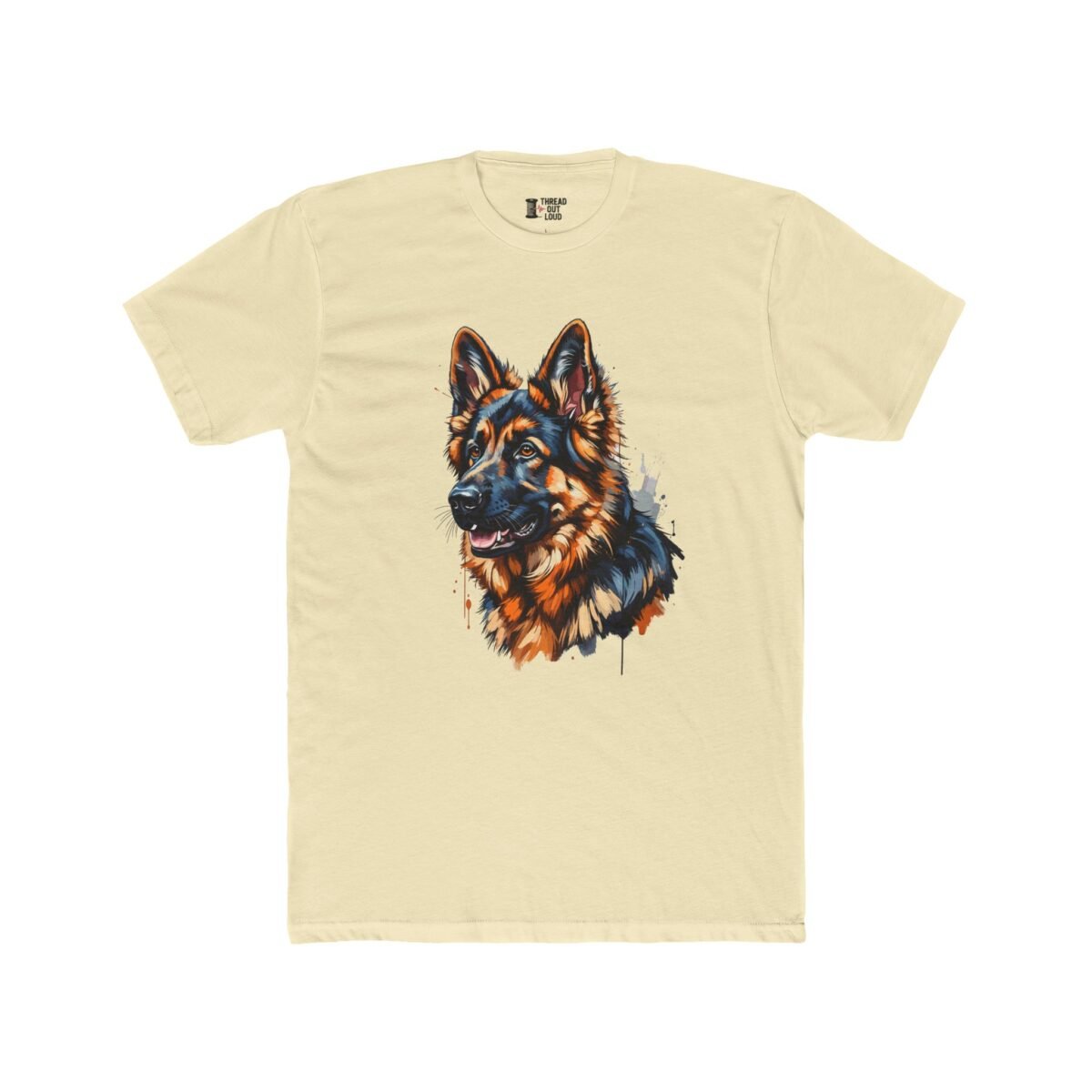 German Shepherd T-Shirt – Dog Lover Pet Portrait Tee (Unisex)
