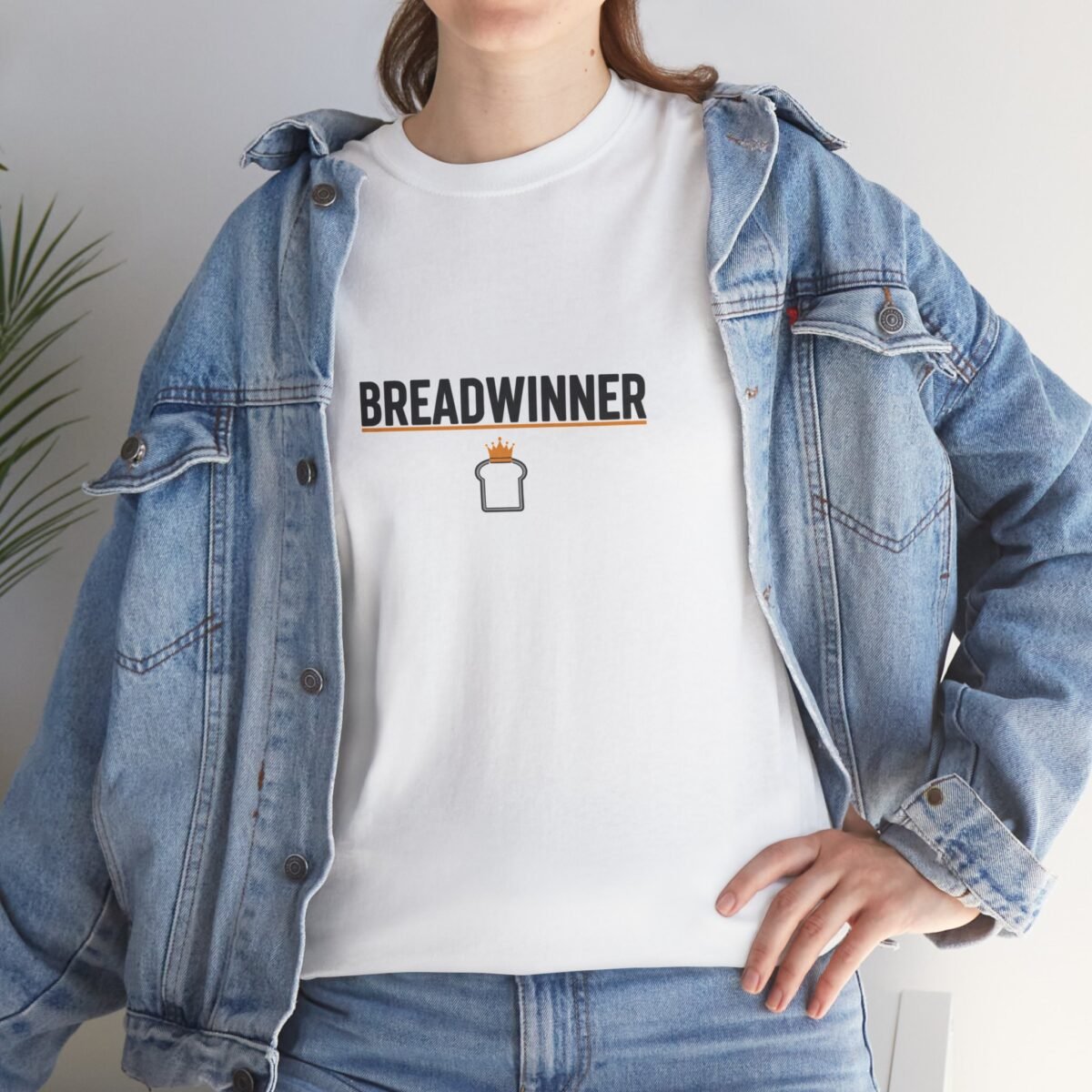 Breadwinner T-Shirt – Funny Work Humor Graphic Tee (Unisex)
