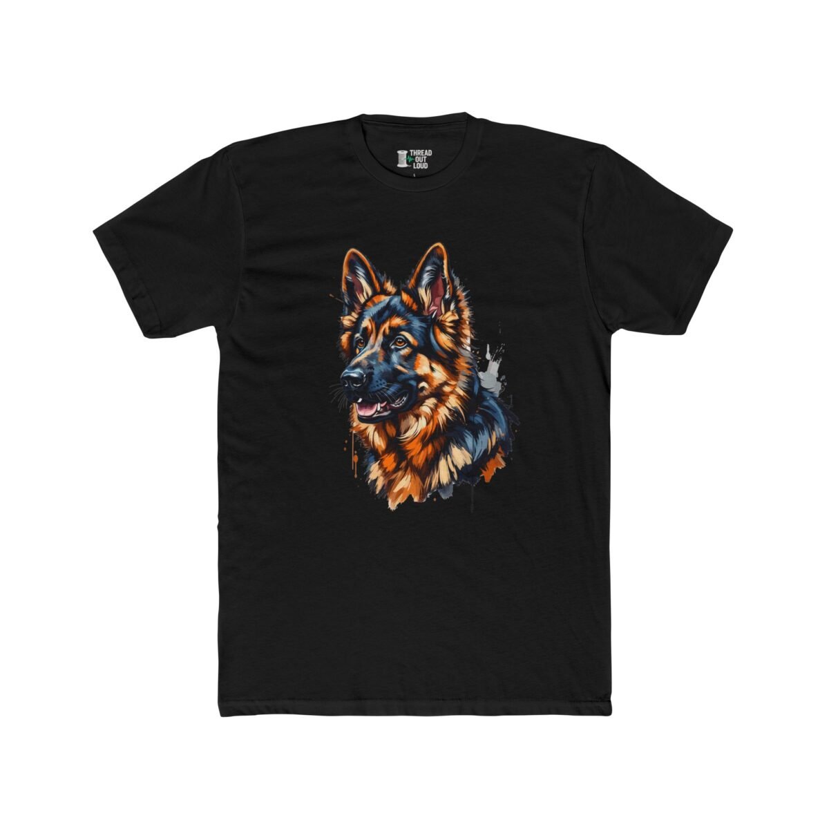 German Shepherd T-Shirt – Dog Lover Pet Portrait Tee (Unisex)