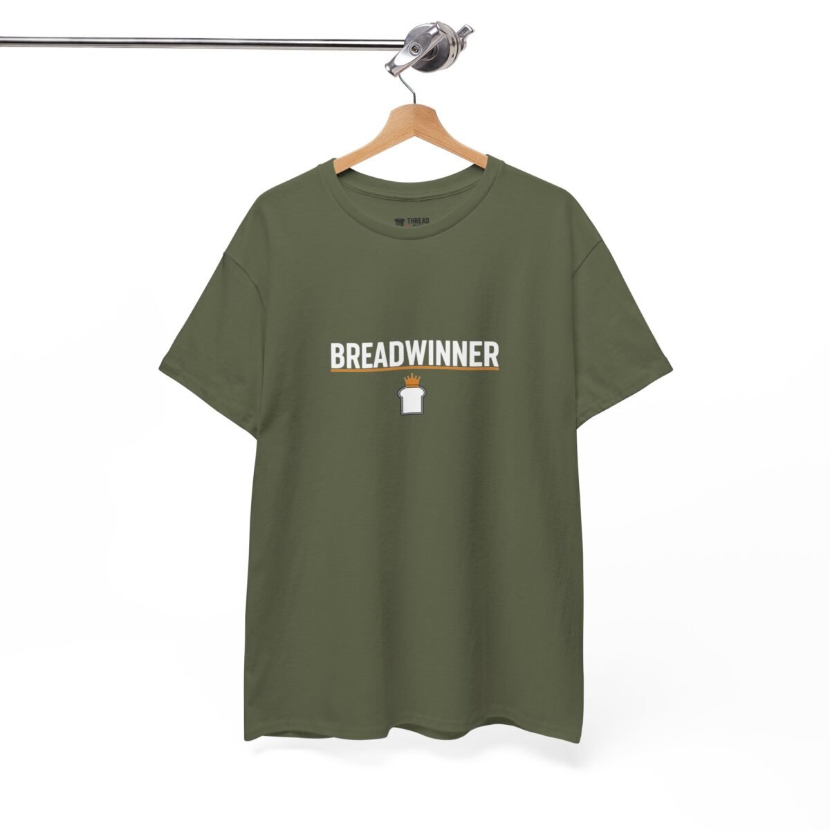 Breadwinner T-Shirt – Funny Work Humor Graphic Tee (Unisex)