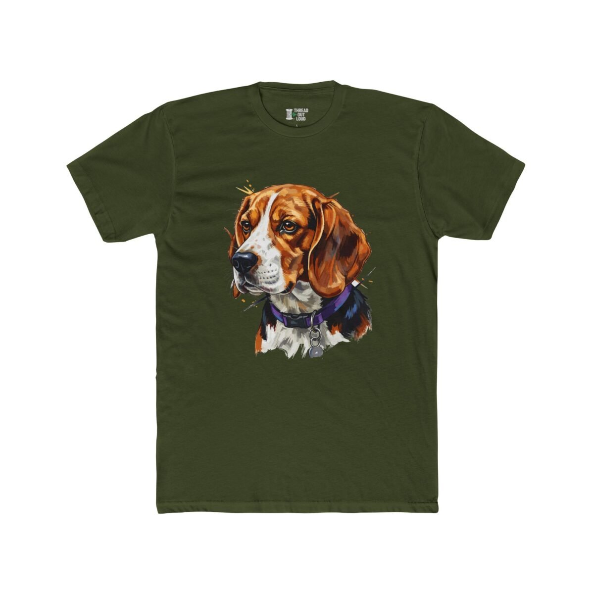 Beagle T-Shirt – Dog Lover Pet Portrait Tee (Unisex)