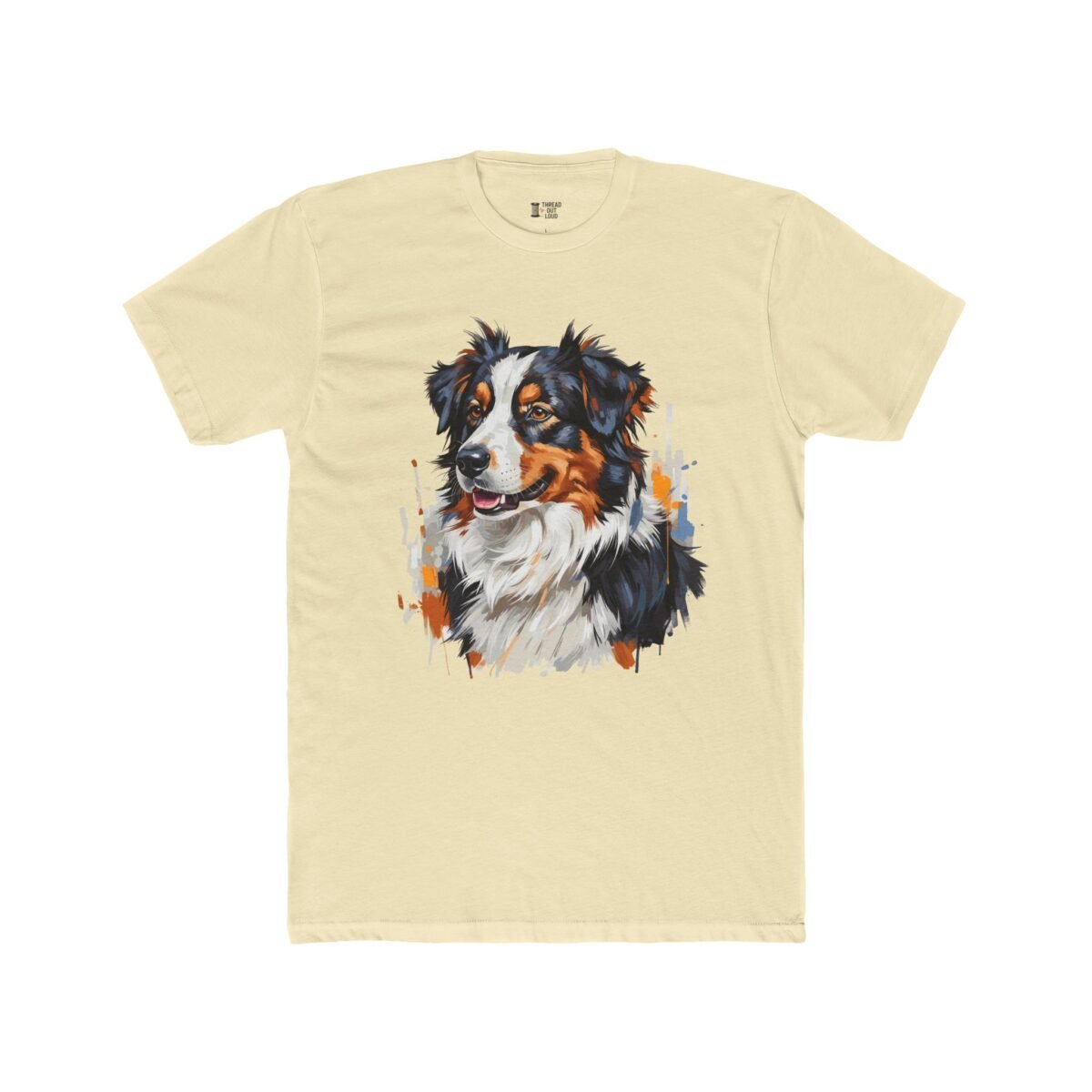 Australian Shepherd T-Shirt – Dog Lover Pet Portrait Tee (Unisex)