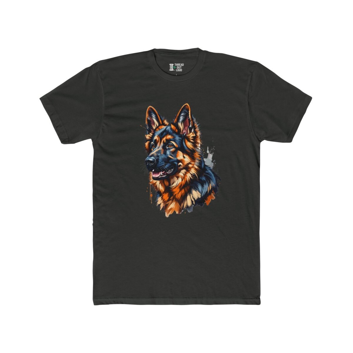 German Shepherd T-Shirt – Dog Lover Pet Portrait Tee (Unisex)