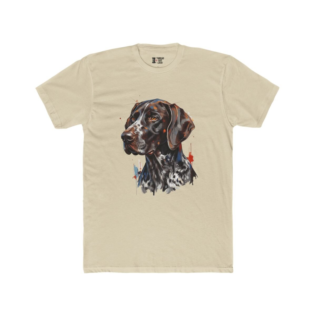 German Shorthaired Pointer T-Shirt – GSP Dog Lover Pet Portrait Tee (Unisex)