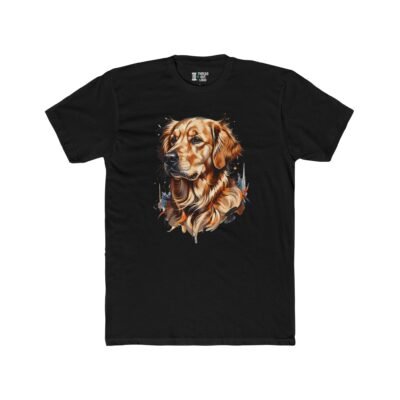 Golden Retriever T-Shirt – Dog Lover Pet Portrait Tee (Unisex)