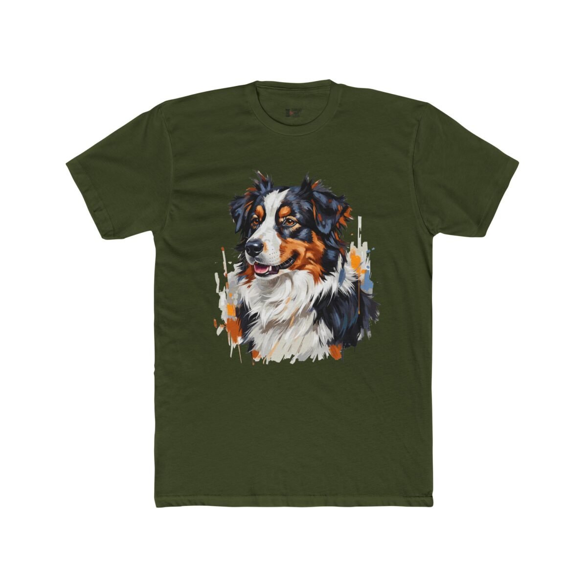 Australian Shepherd T-Shirt – Dog Lover Pet Portrait Tee (Unisex)