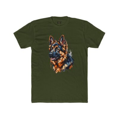 German Shepherd T-Shirt – Dog Lover Pet Portrait Tee (Unisex)