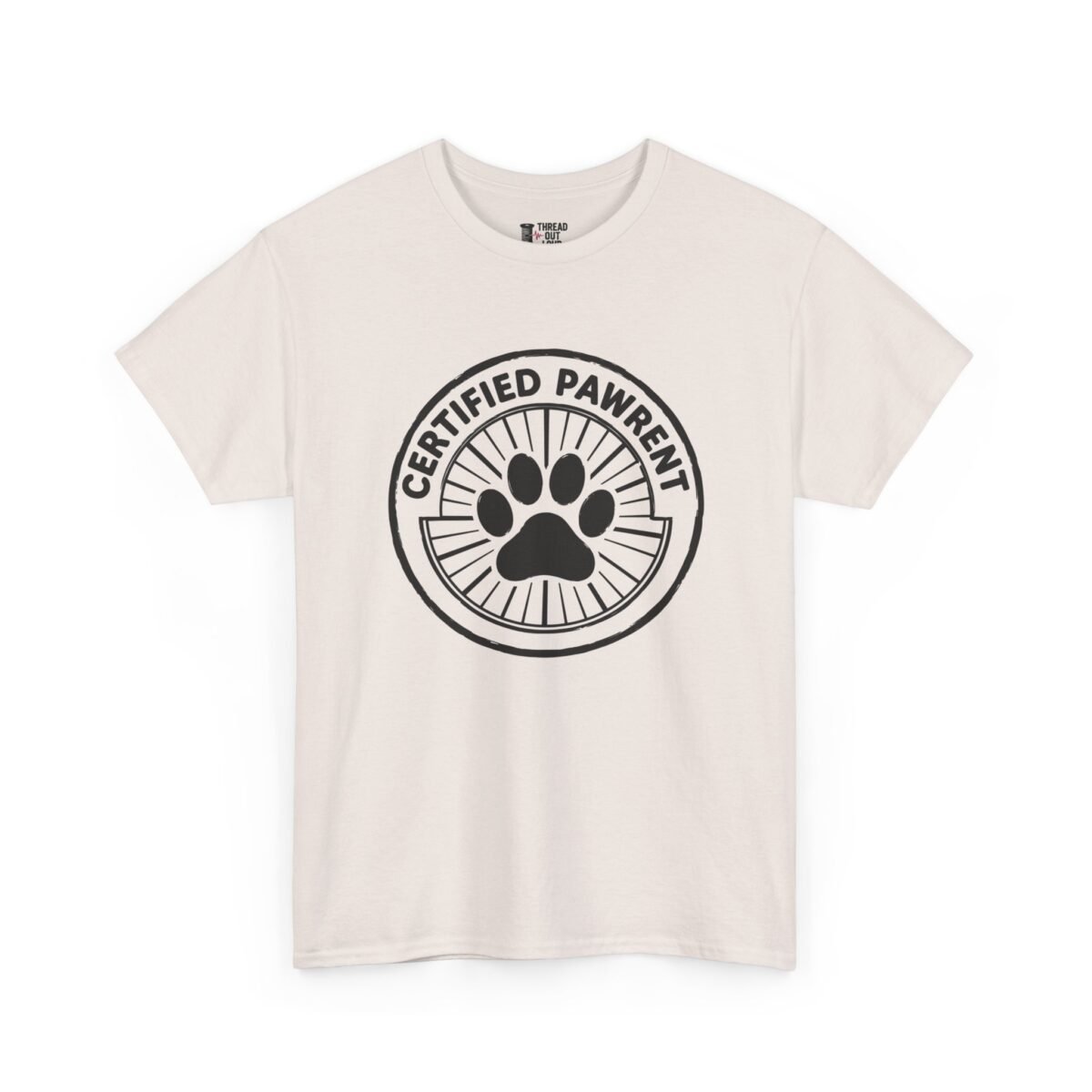 Certified Pawrent T-Shirt – Funny Dog Dad Tee (Unisex)