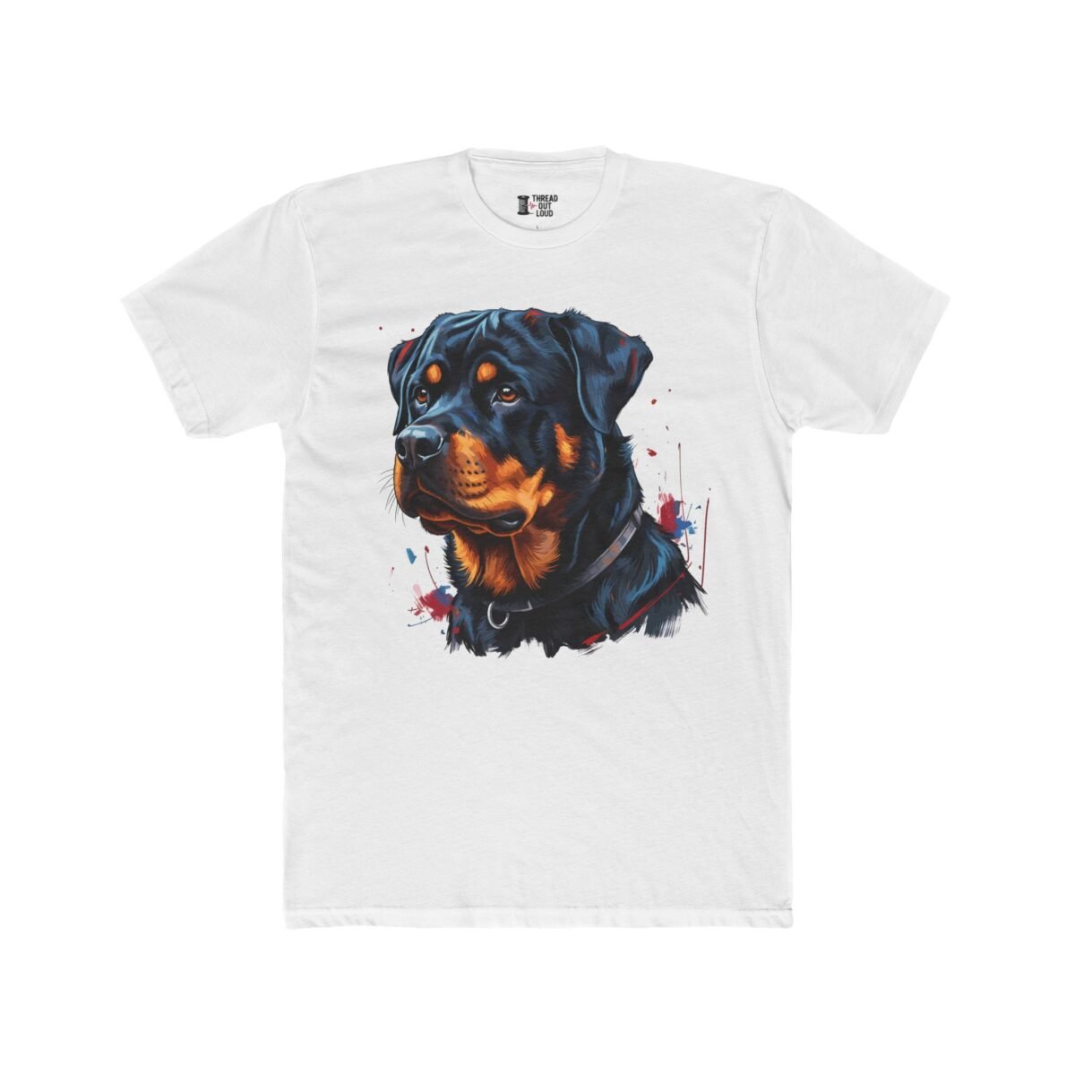 Rottweiler T-Shirt – Dog Lover Pet Portrait Tee (Unisex)