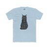 Woodcut Cat T-Shirt – Artistic Cat Lover Graphic Tee (Unisex)