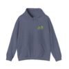 Geometric Leaf Constellation Hoodie – Front & Back Print (Unisex)