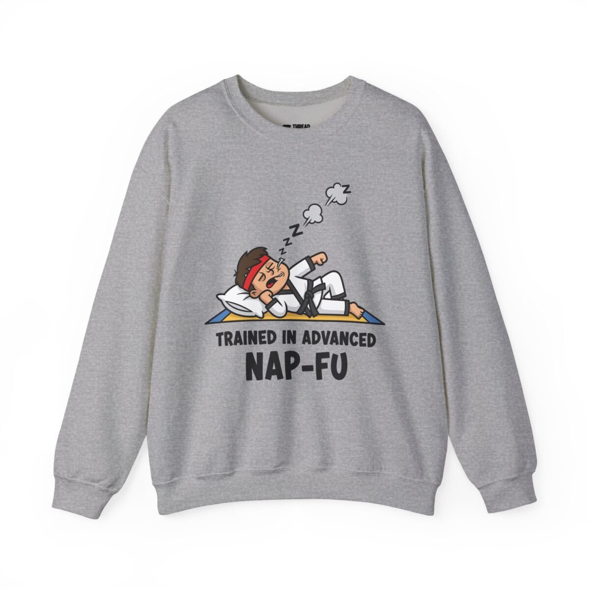 Funny Martial Arts Sweatshirt – Nap-Fu Master of Naps (Unisex)
