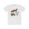 Fox, Turtle & Owl T-Shirt – Abstract Animal Nature Art Tee (Unisex)