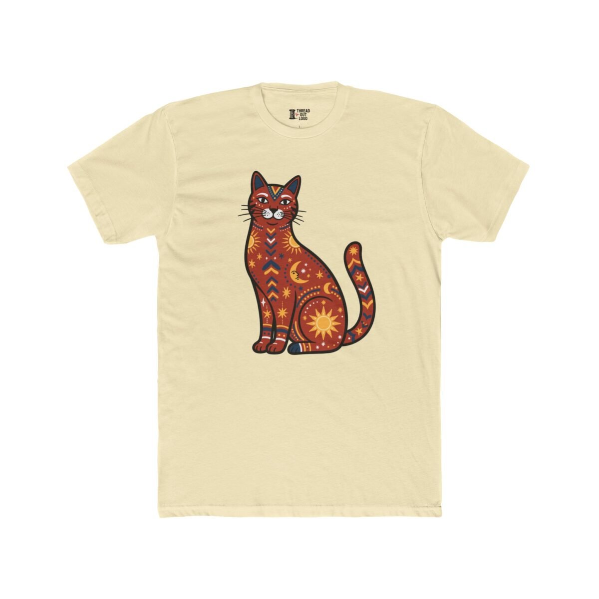 Celestial Cat T-Shirt – Mystic Cat Lover Graphic Tee (Unisex)