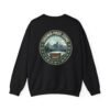 Crowd-Free Zone Sweatshirt – Introvert Mountain Retreat Design (Unisex)