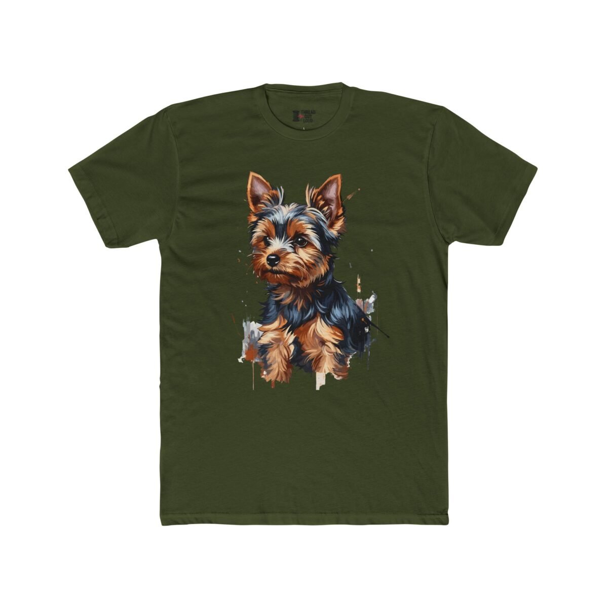 Yorkshire Terrier T-Shirt – Yorkie Dog Lover Pet Portrait Tee (Unisex)