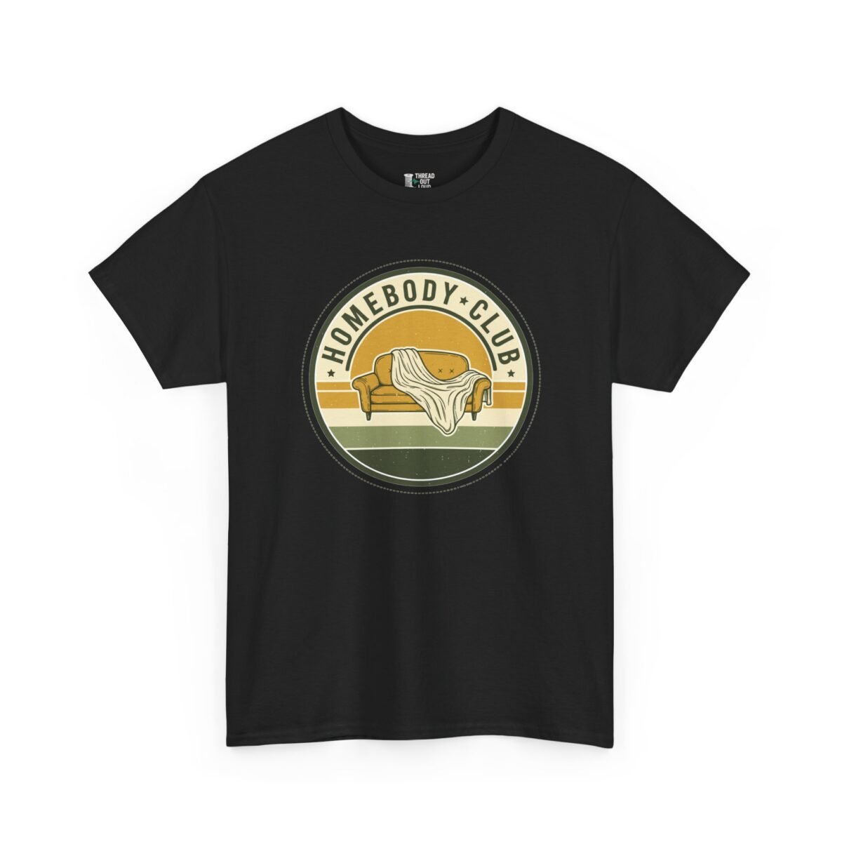 Homebody Club T-Shirt – Cozy Introvert Graphic Tee (Unisex)