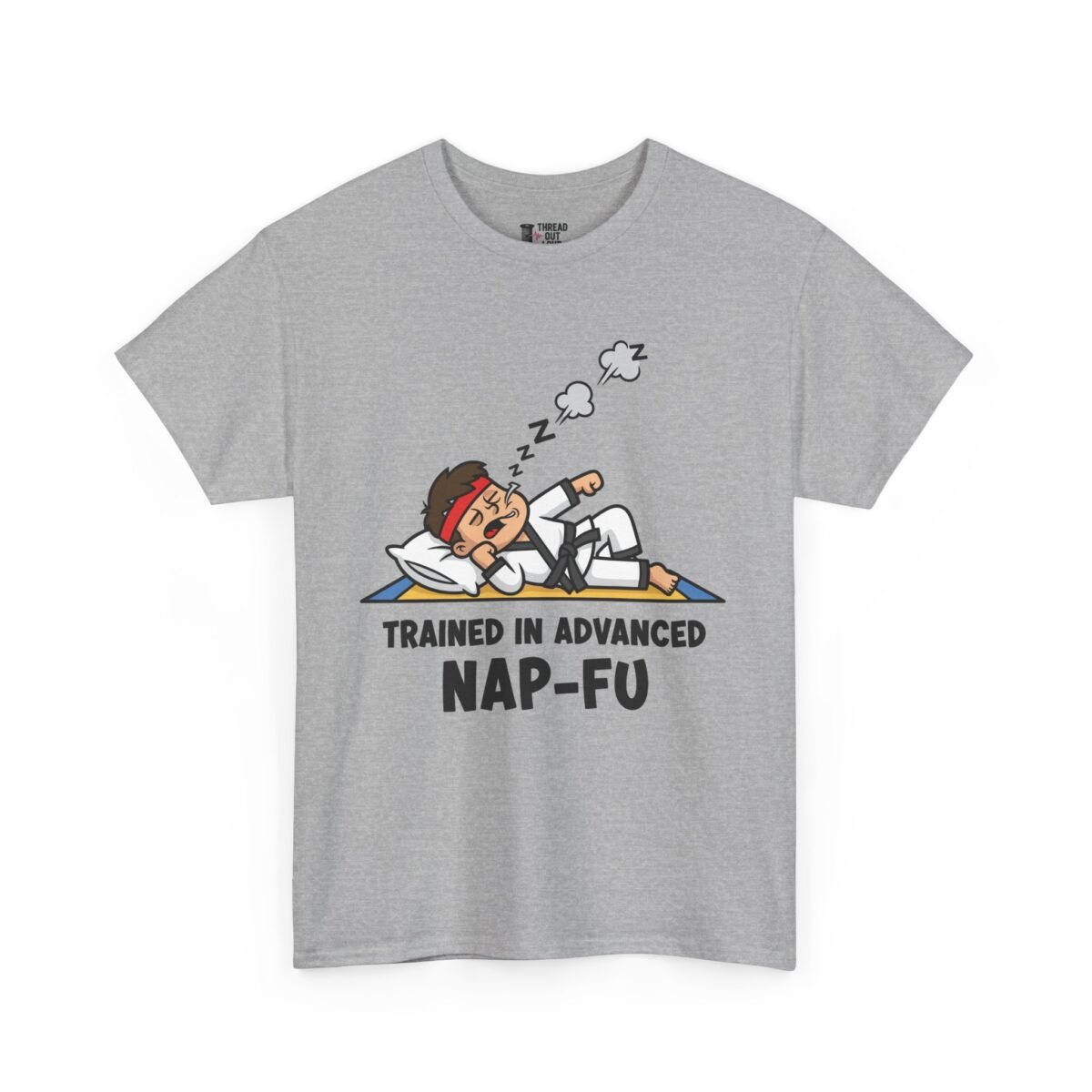 Nap-Fu T-Shirt – Funny Martial Arts & Sleep Humor Graphic Tee (Unisex)