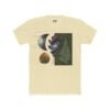 Cosmic Moon & Leaf T-Shirt – Abstract Botanical Nature Graphic Tee (Unisex)