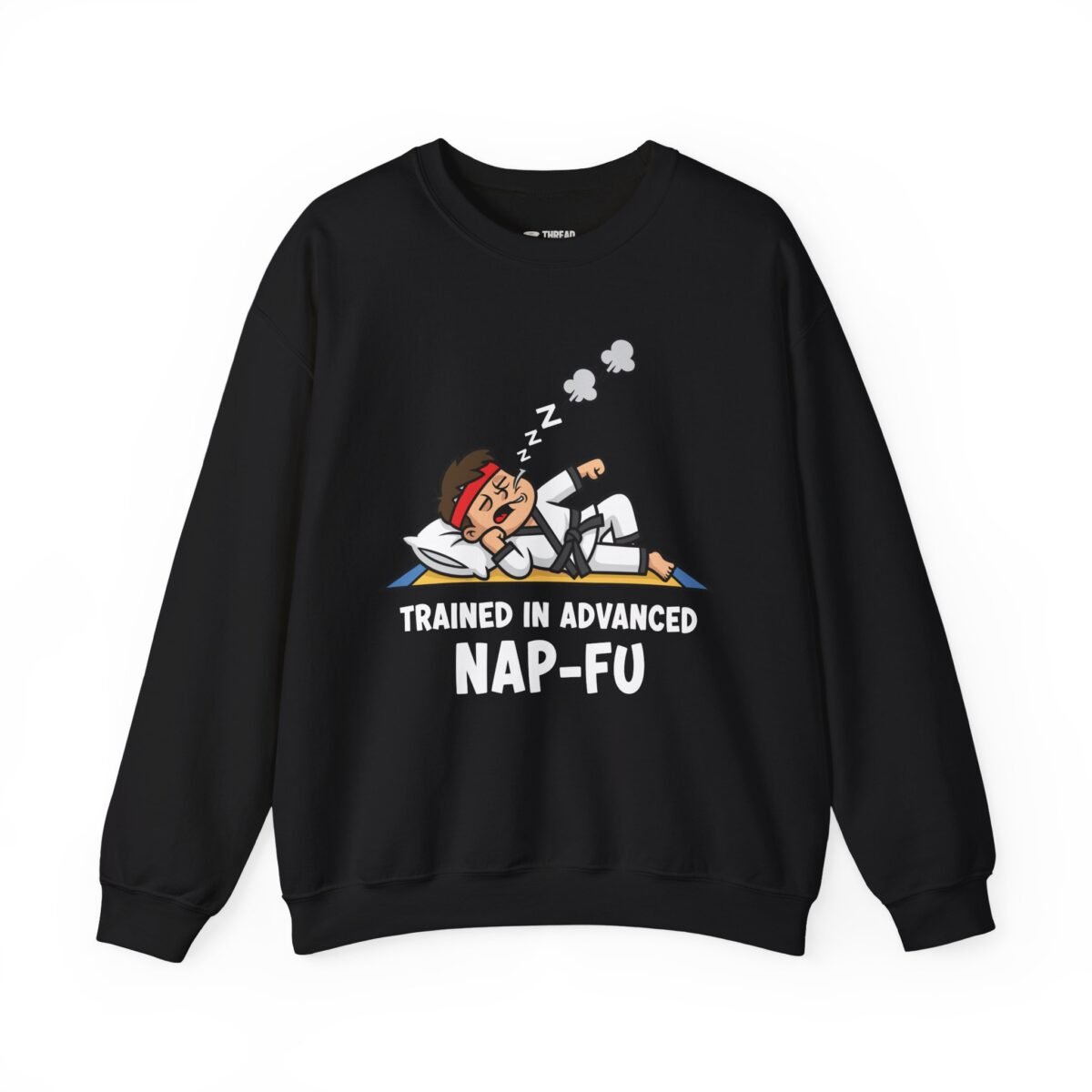 Funny Martial Arts Sweatshirt – Nap-Fu Master of Naps (Unisex)
