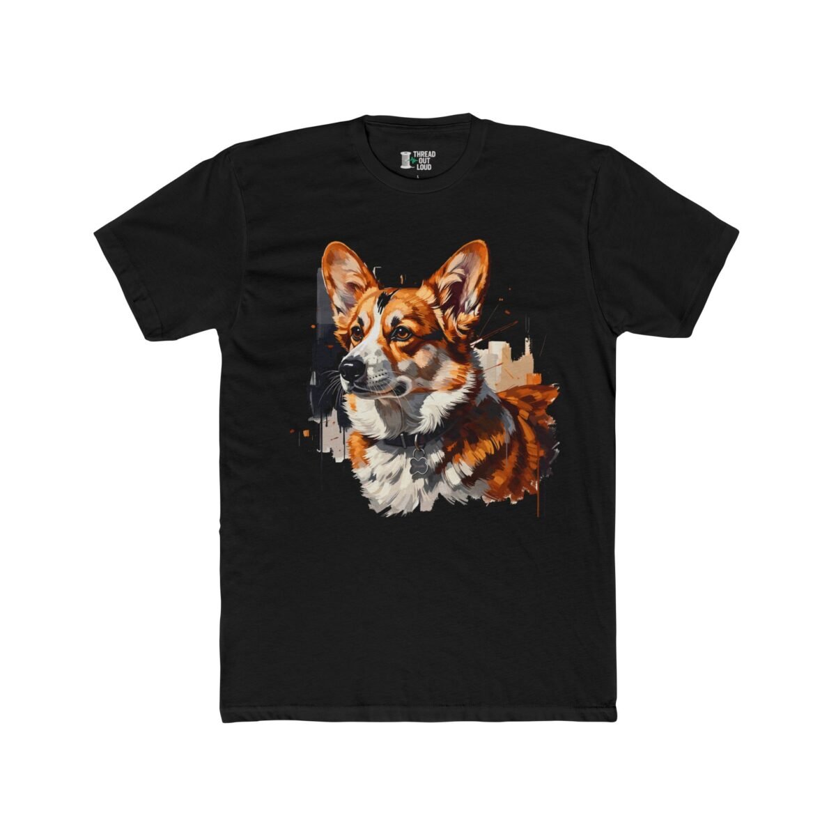 Pembroke Welsh Corgi T-Shirt – Dog Lover Pet Portrait Tee (Unisex)
