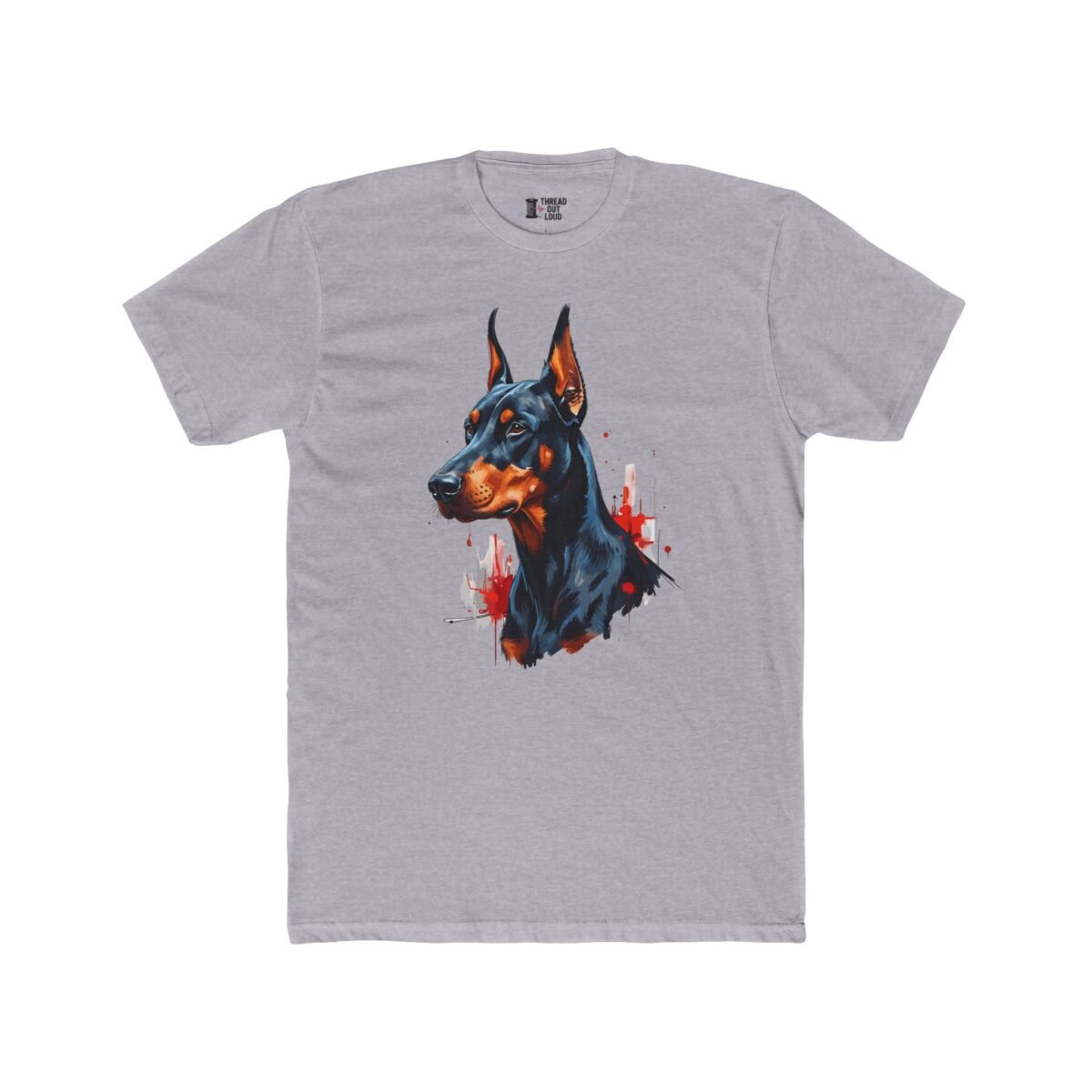 Doberman Pinscher T-Shirt – Dog Lover Pet Portrait Tee (Unisex)