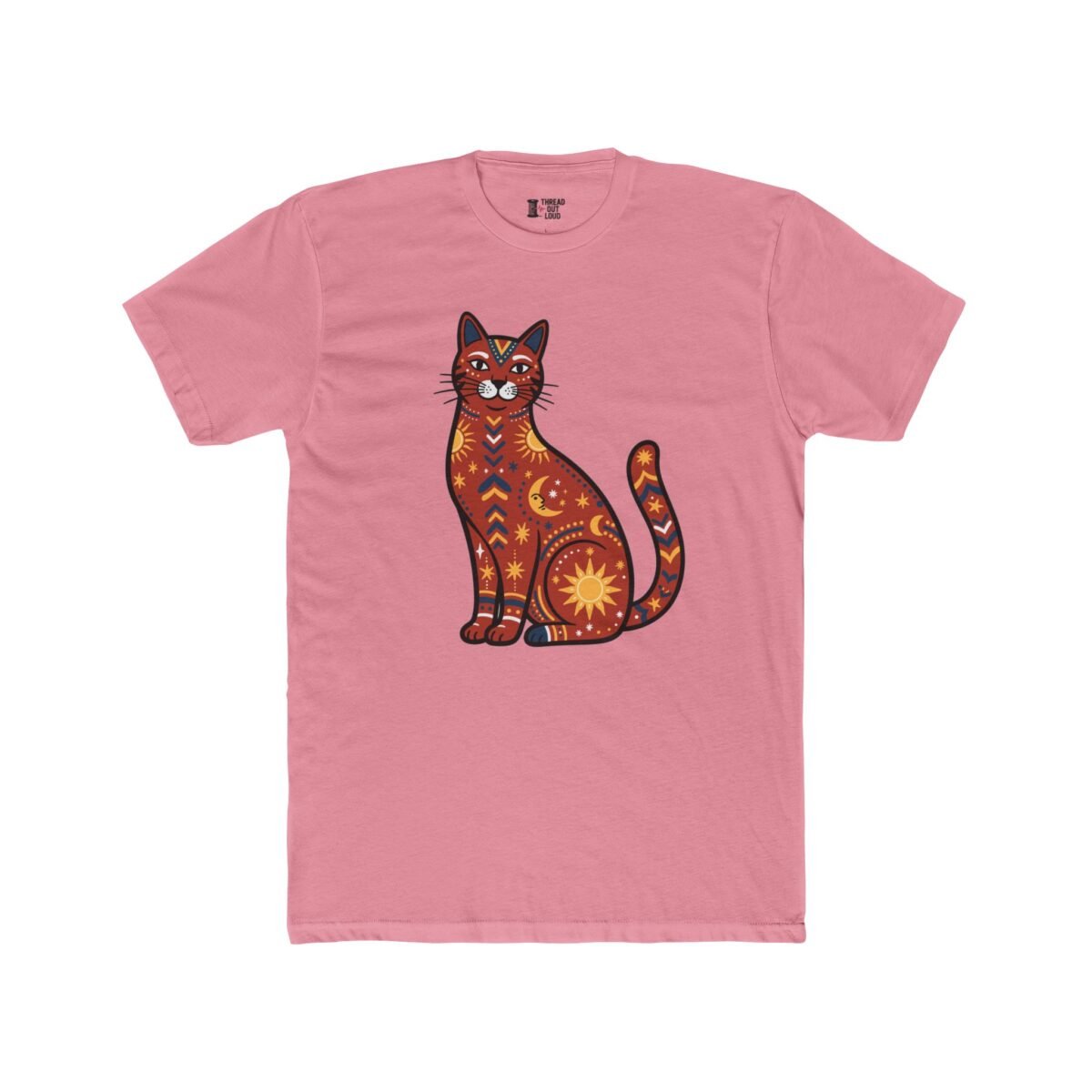 Celestial Cat T-Shirt – Mystic Cat Lover Graphic Tee (Unisex)