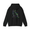 Glitch Cat Hoodie – Neon Cyberpunk Cat Graphic (Unisex)