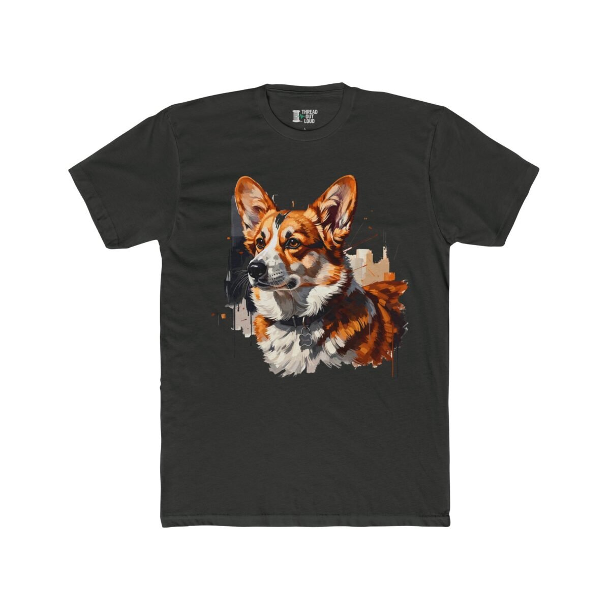 Pembroke Welsh Corgi T-Shirt – Dog Lover Pet Portrait Tee (Unisex)