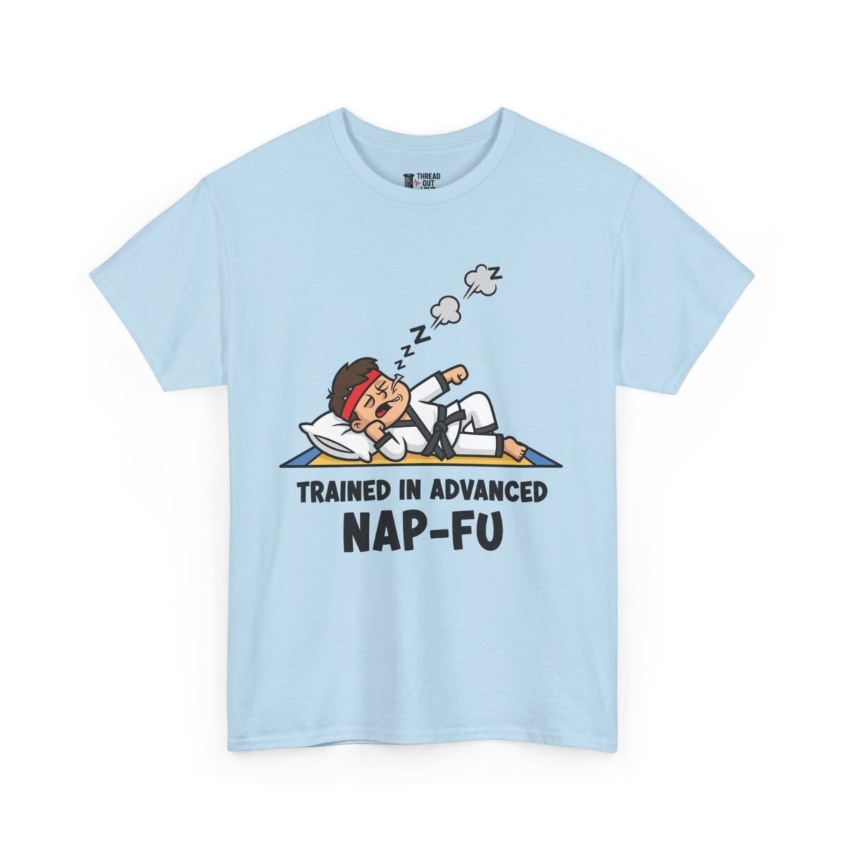 Nap-Fu T-Shirt – Funny Martial Arts & Sleep Humor Graphic Tee (Unisex)