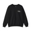 Abstract Leaf Evolution Sweatshirt – Front & Back Nature-Inspired Print (Unisex)