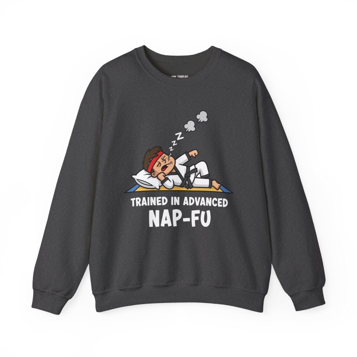 Funny Martial Arts Sweatshirt – Nap-Fu Master of Naps (Unisex)