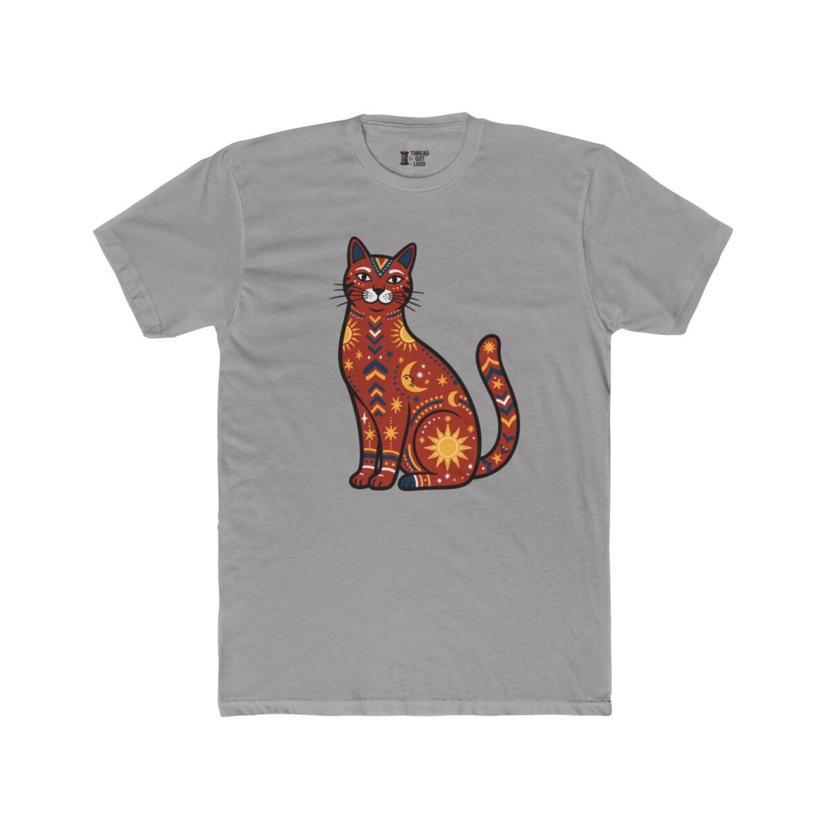 Celestial Cat T-Shirt – Mystic Cat Lover Graphic Tee (Unisex)
