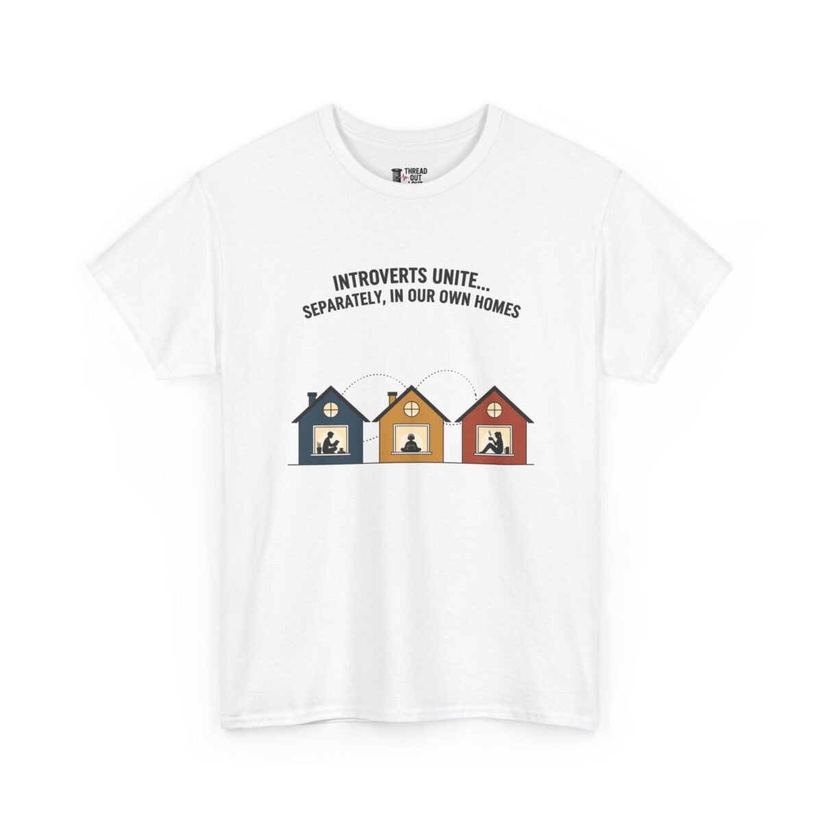 Introverts Unite T-Shirt – Funny Introvert Graphic Tee (Unisex)