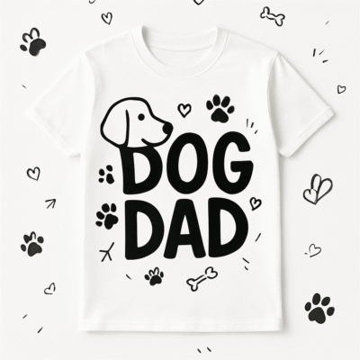 Alpha Dog Dad T-Shirt – Bold Graphic Tee for Proud Dog Fathers (Unisex)
