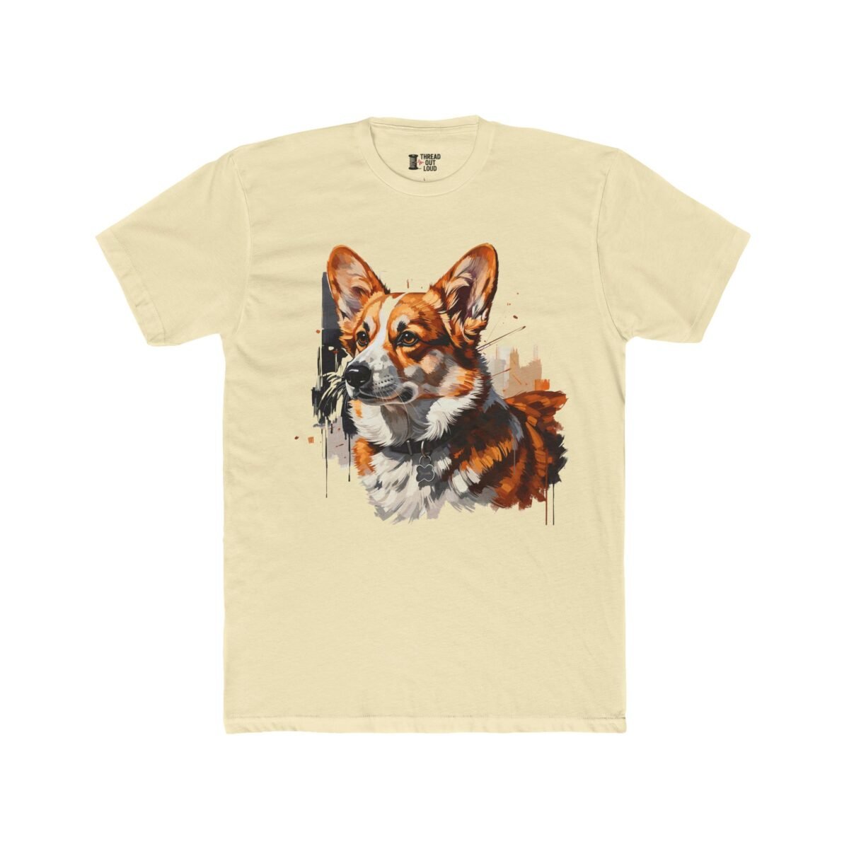 Pembroke Welsh Corgi T-Shirt – Dog Lover Pet Portrait Tee (Unisex)