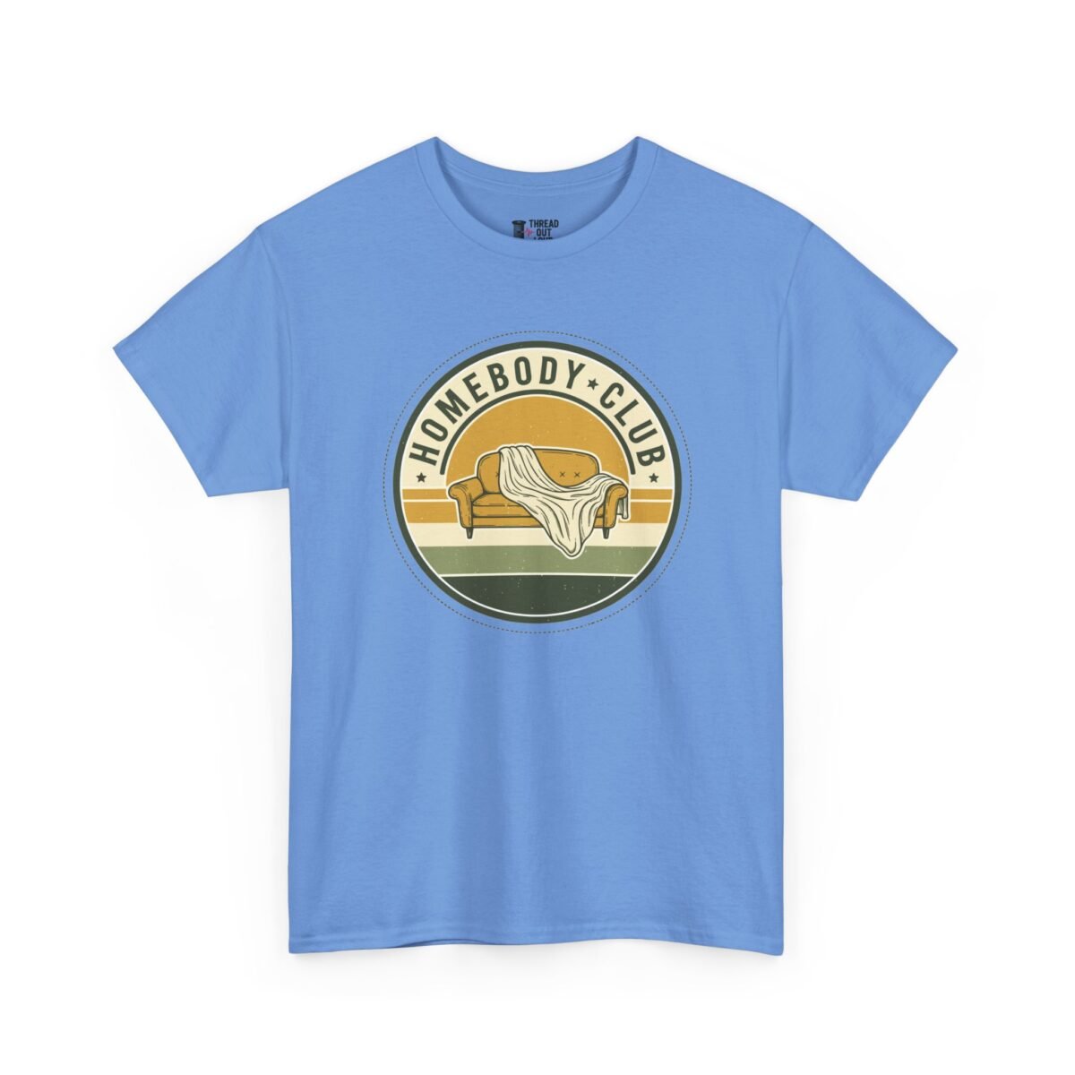 Homebody Club T-Shirt – Cozy Introvert Graphic Tee (Unisex)
