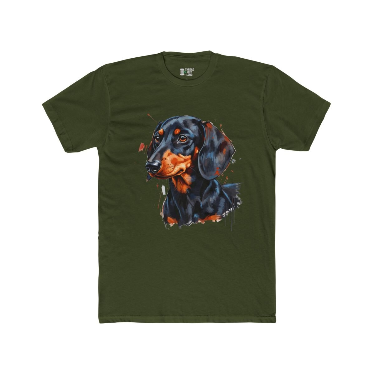 Dachshund T-Shirt – Wiener Dog Pet Portrait Tee (Unisex)