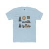 Forest & Mushroom T-Shirt – Abstract Nature Graphic Tee (Unisex)
