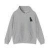 Glitch Cat Hoodie – Neon Cyberpunk Cat Graphic (Unisex)