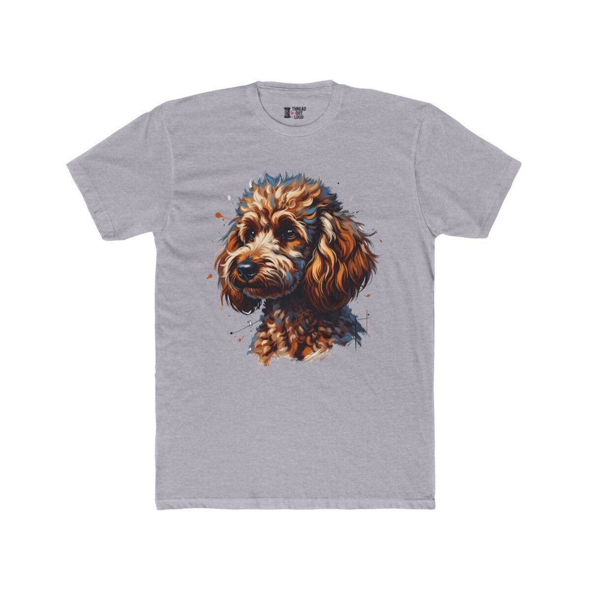 Poodle T-Shirt – Dog Lover Pet Portrait Tee (Unisex)