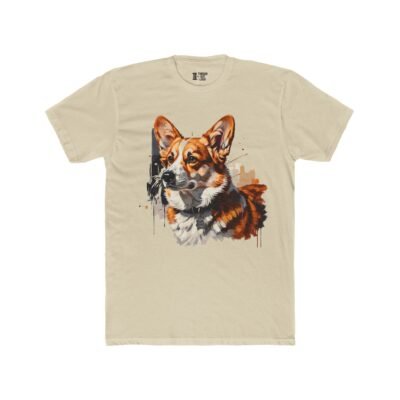 Pembroke Welsh Corgi T-Shirt – Dog Lover Pet Portrait Tee (Unisex)