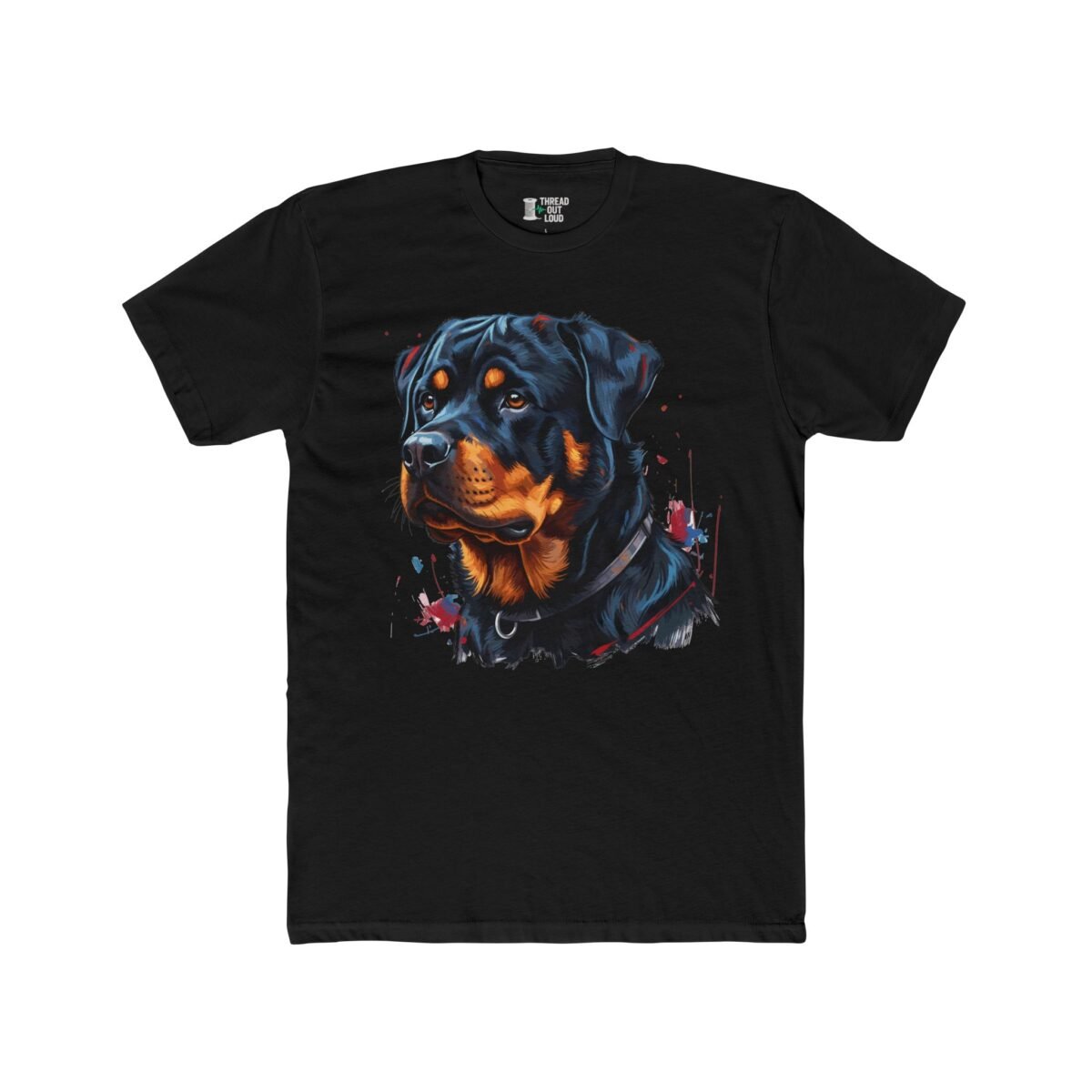 Rottweiler T-Shirt – Dog Lover Pet Portrait Tee (Unisex)
